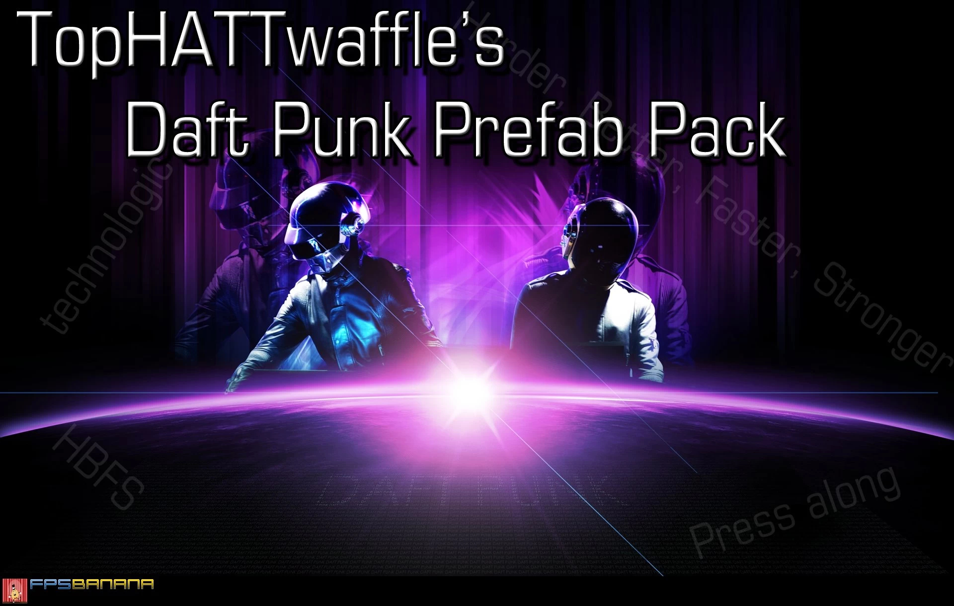 Daft Punk Prefab Pack for css screenshot