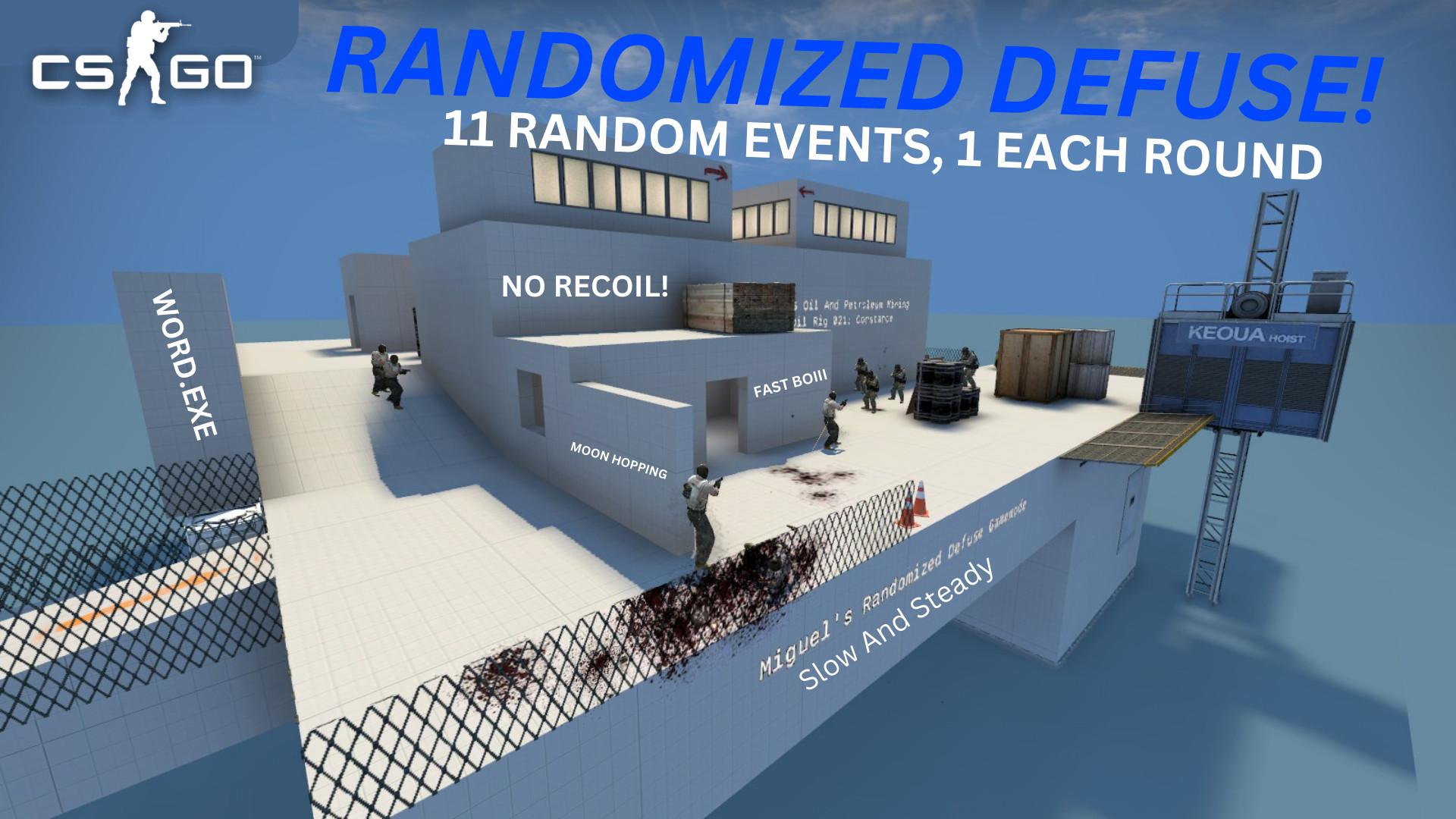 [Randomized Defuse] Oilrig for csgo screenshot