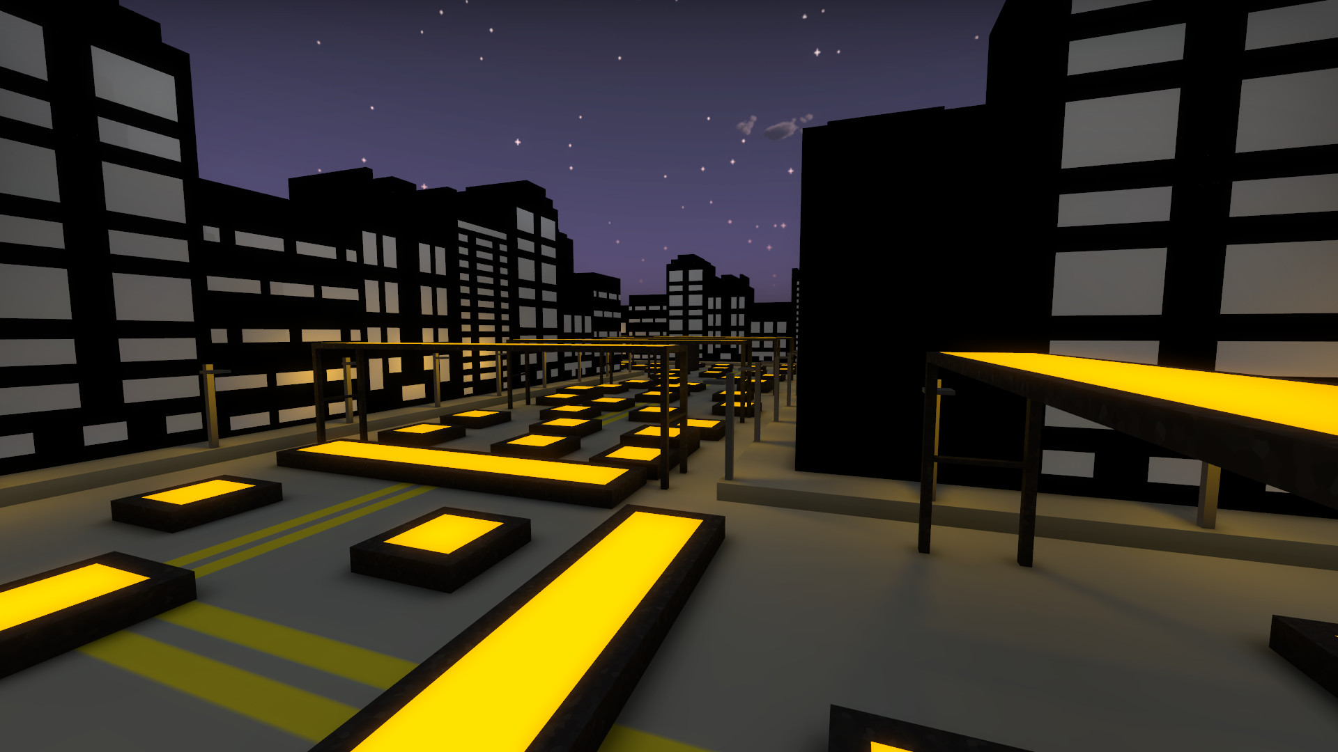 bhop_cartoonynight for csgo screenshot