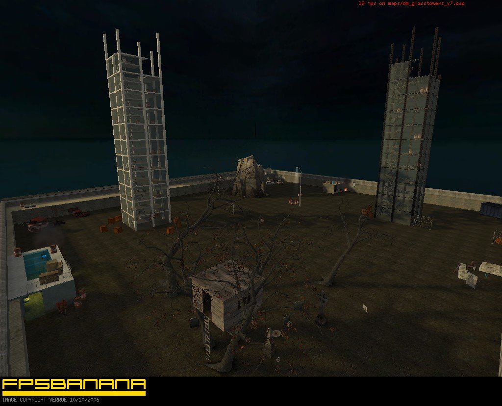 dm_glasstowers_v7 for hl2dm screenshot