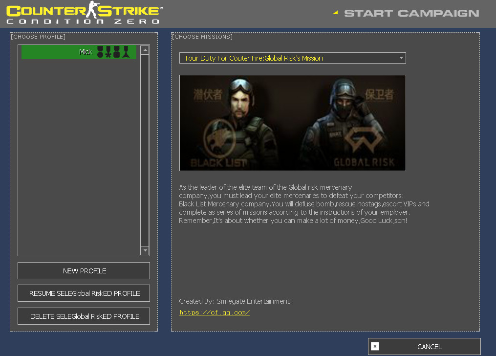 Crossfire Tour of Duty for cscz screenshot