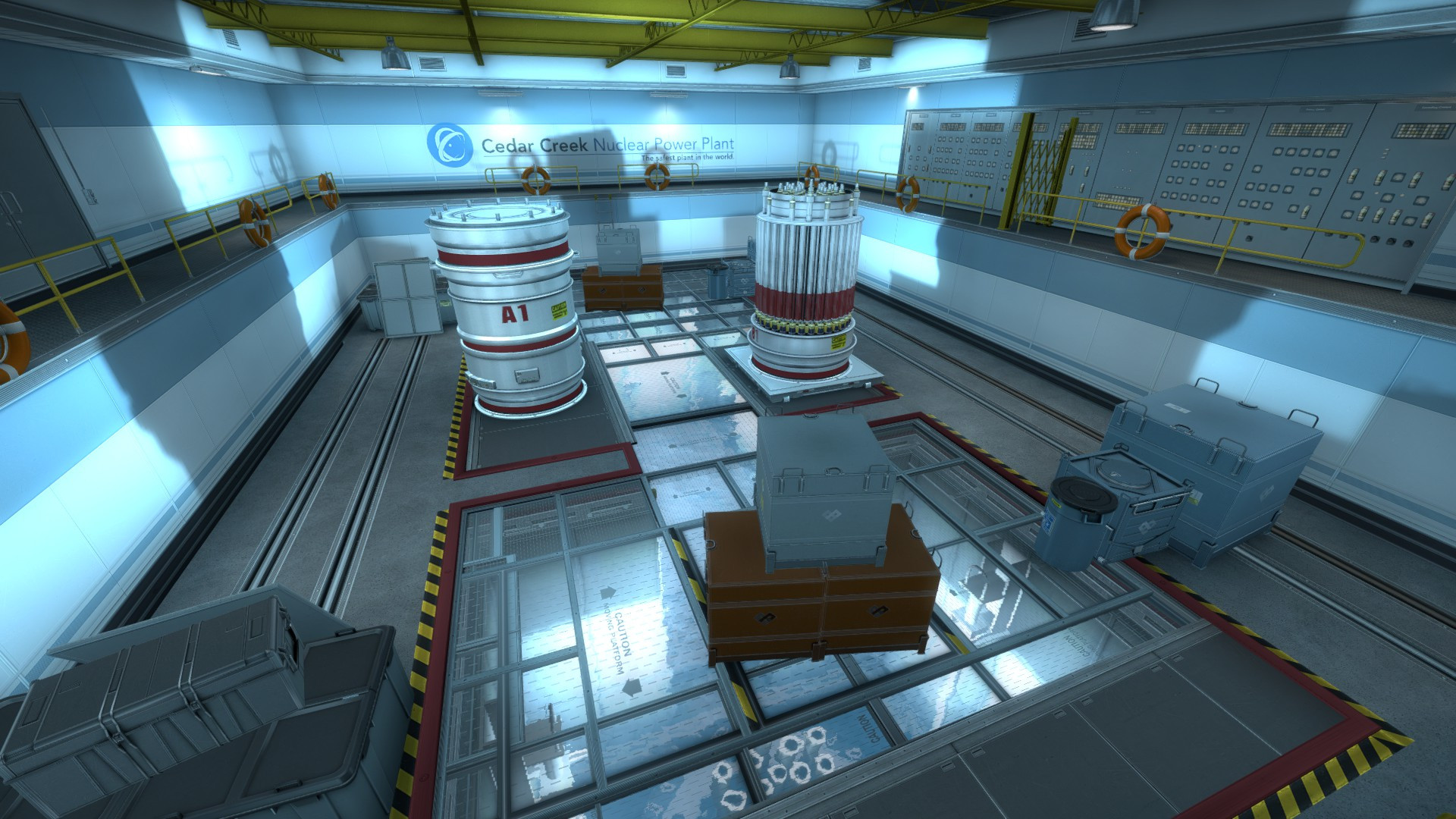 am_nuke2020 | Nuke Multi1v1-Map for csgo screenshot