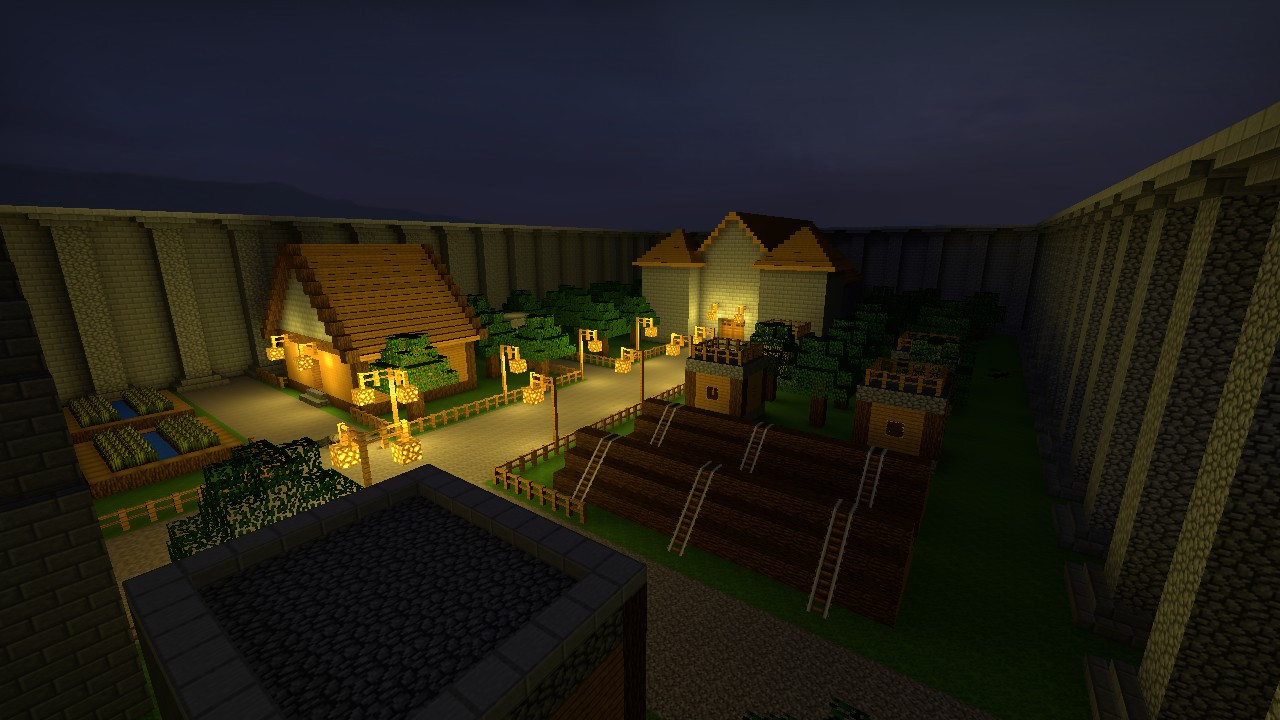 ttt_minecraft_village_city for csgo screenshot