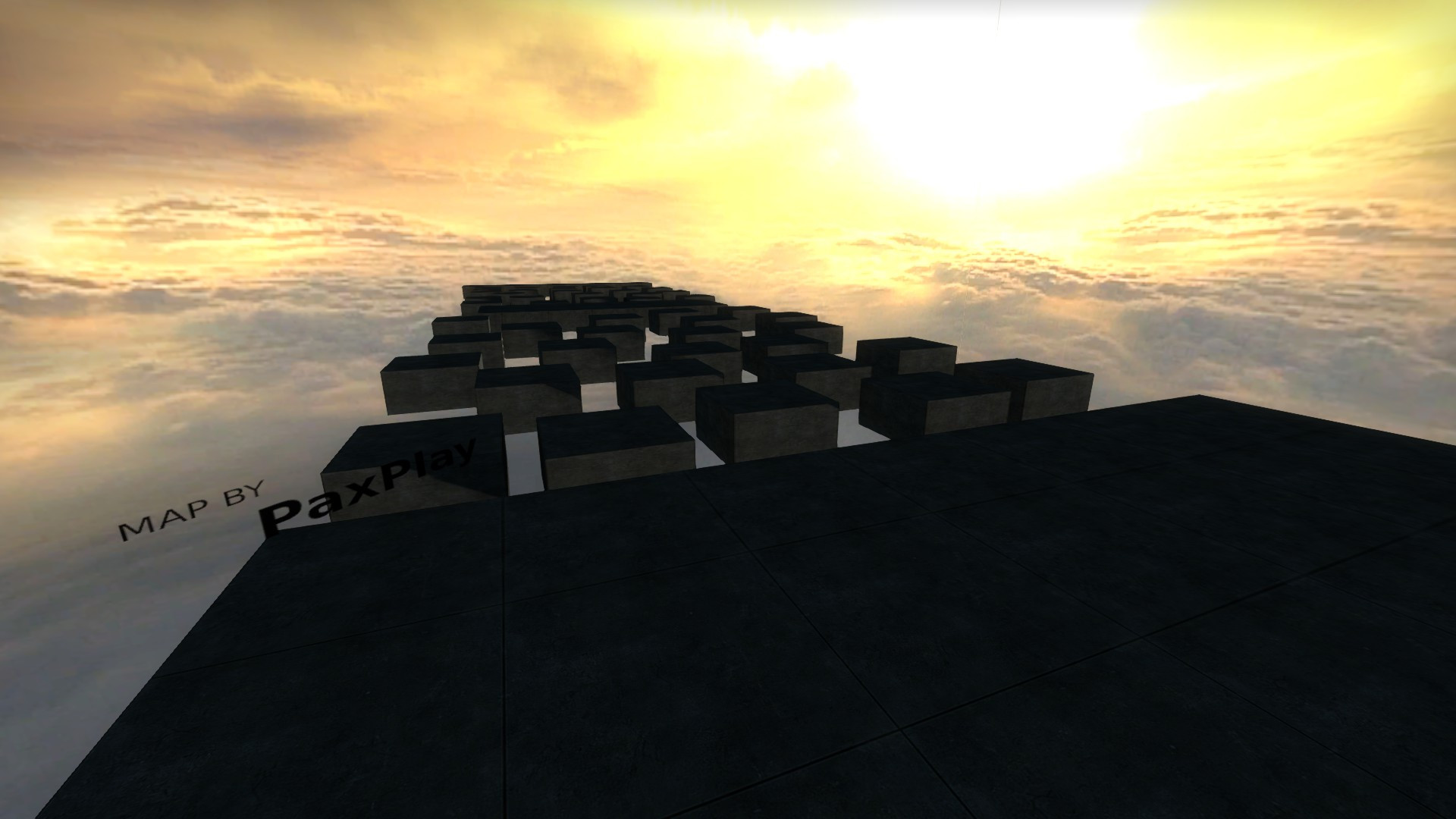 bhop_skyhops for csgo screenshot