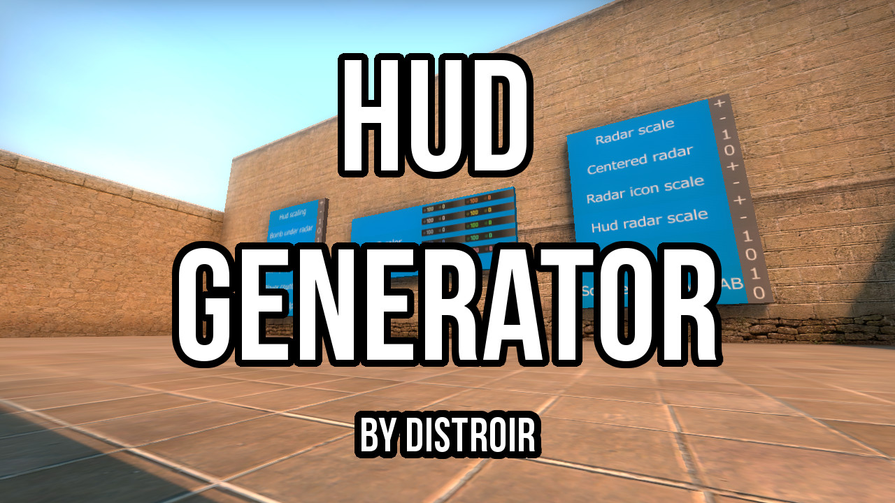 Hud generator for csgo screenshot