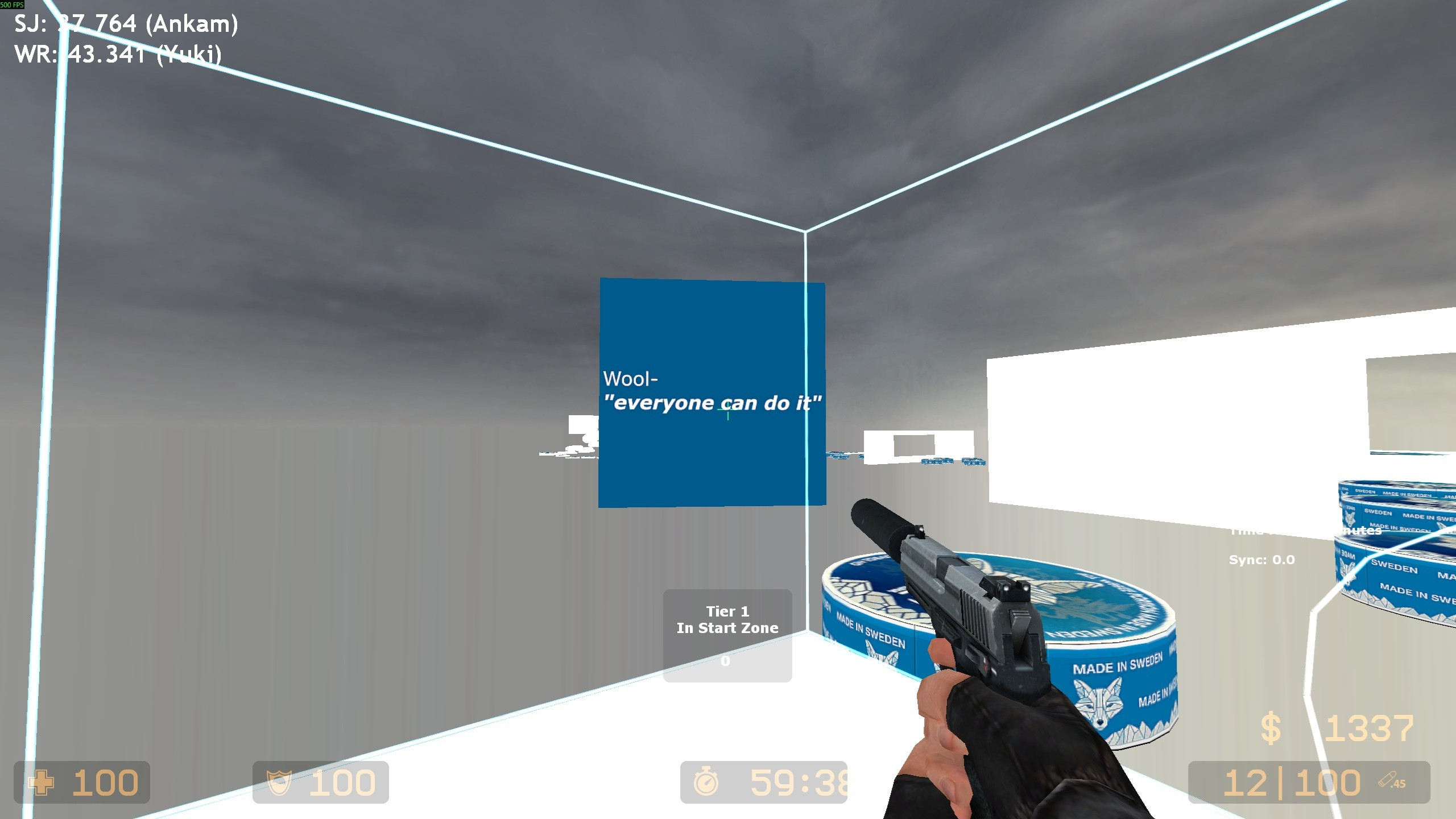 bhop_snus for css screenshot