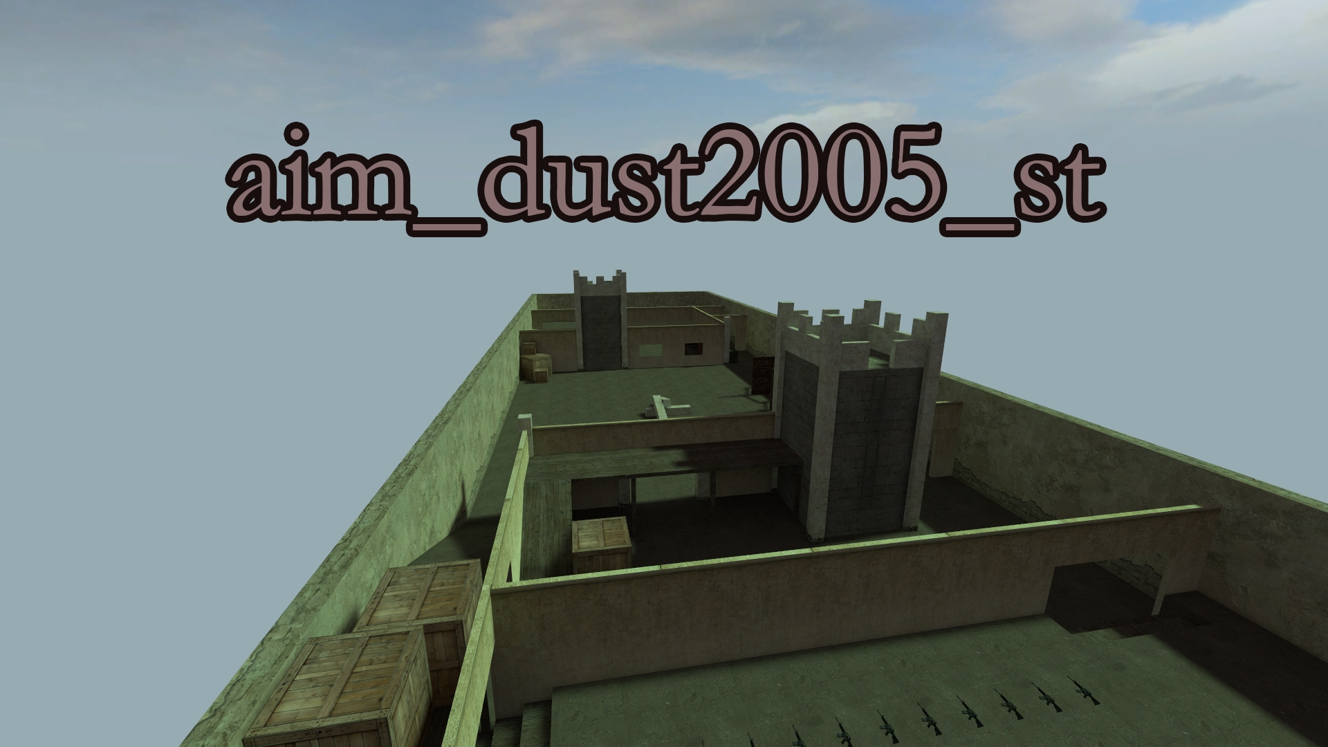 aim_dust2005_st for css screenshot