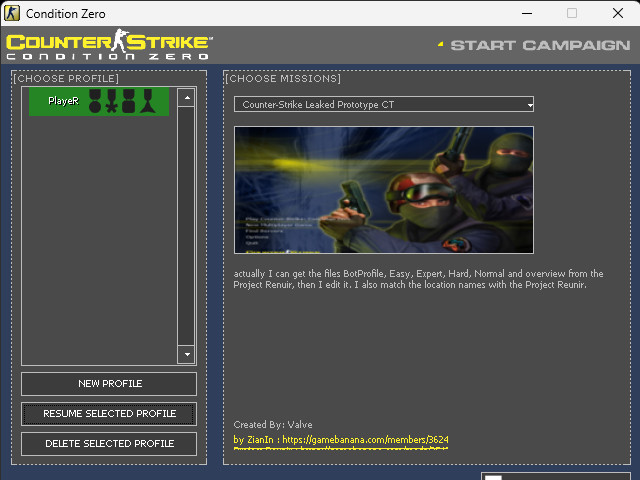 CS Leaked Prototype Missions for cscz screenshot