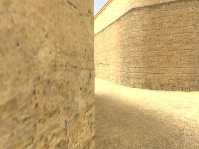 de_dust2_mirrors for css screenshot