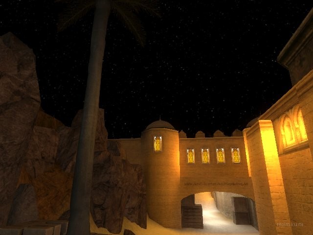 de_dust2_winternight for css screenshot
