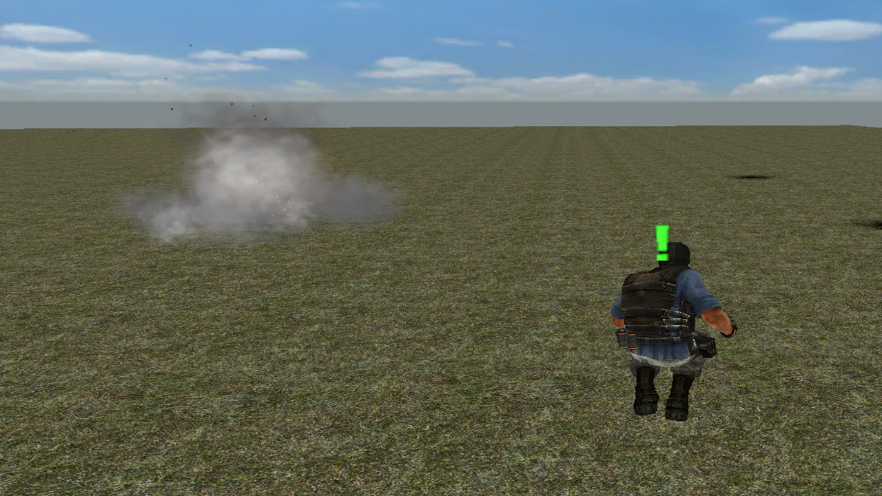 Making grenades that push you on explode for css screenshot