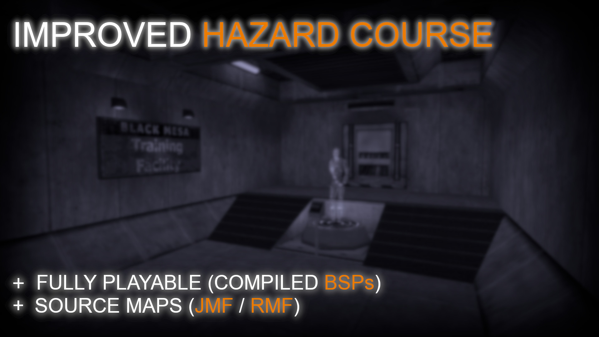Improved Hazard Course (BSP + Source Files) for hl screenshot