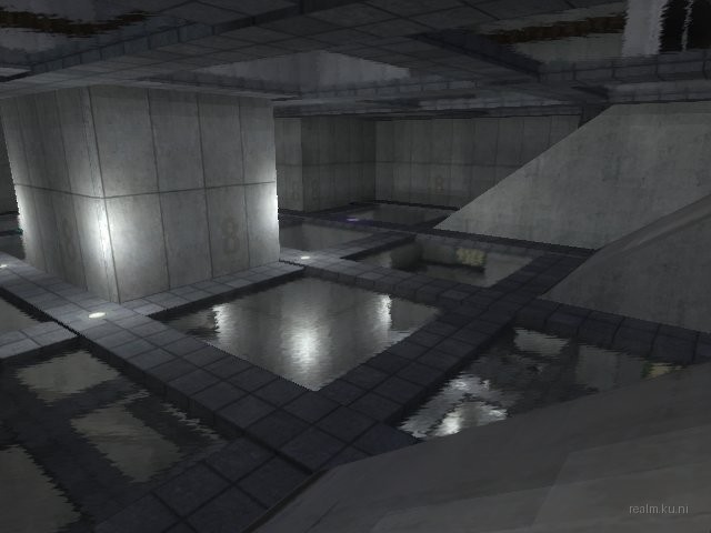 dm_aperture_glassfall_v2f for hl2dm screenshot