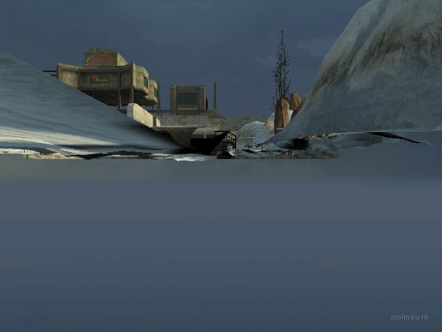dm_arctic_vendetta_sun_v3 for hl2dm screenshot