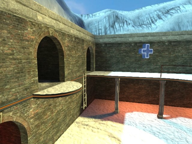 dm_lostarena_snow for hl2dm screenshot