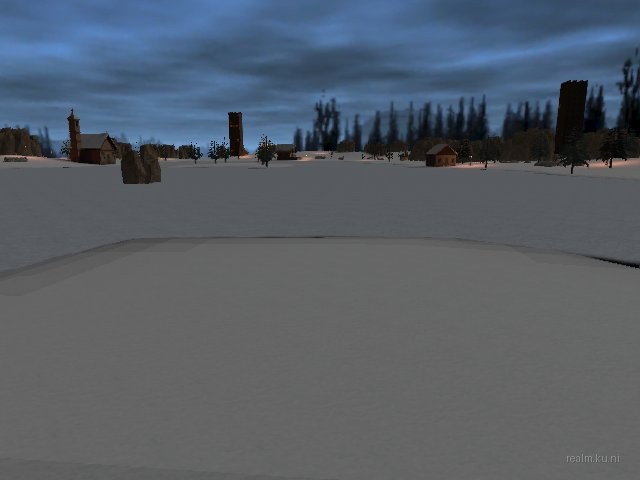 dm_xmas_sniper_village_kbs for hl2dm screenshot