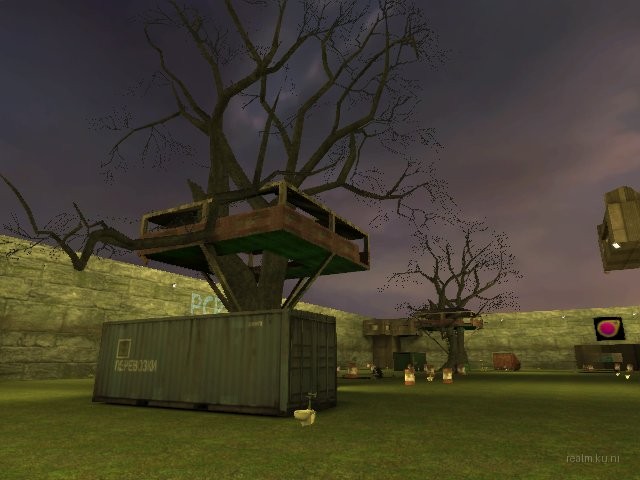 dm_night_bunkers_b10a for hl2dm screenshot