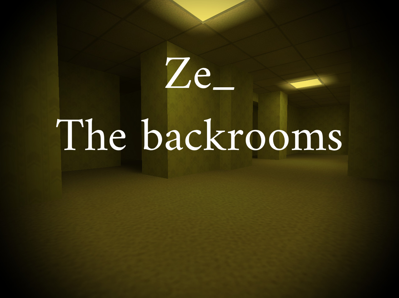 ze_the-backrooms for cs16 screenshot