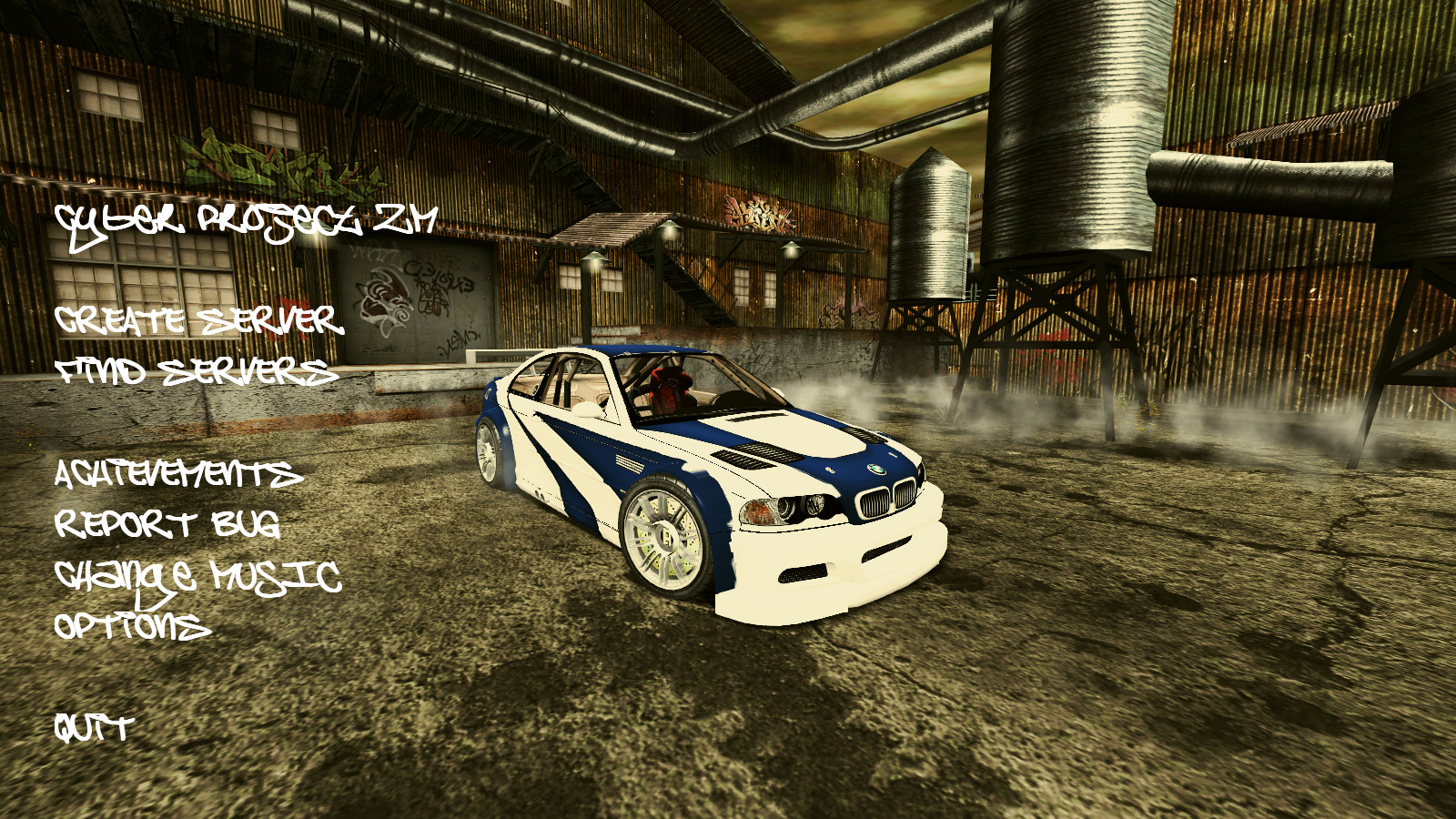 NFS-MOST WANTED GUI Styled for css screenshot