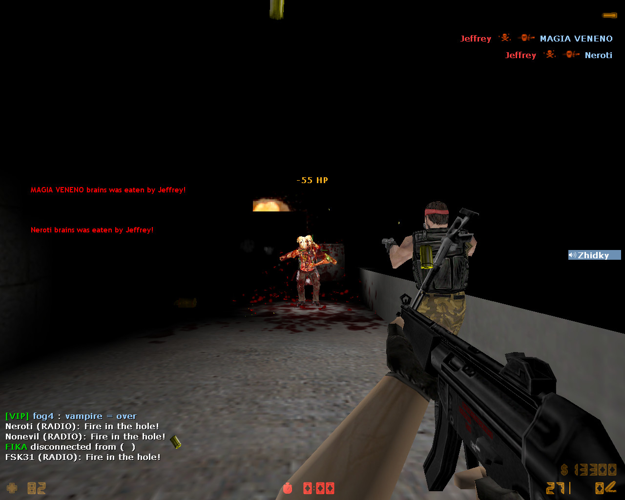 MD-Infection (Zombie Mod Infection) for cs16 screenshot
