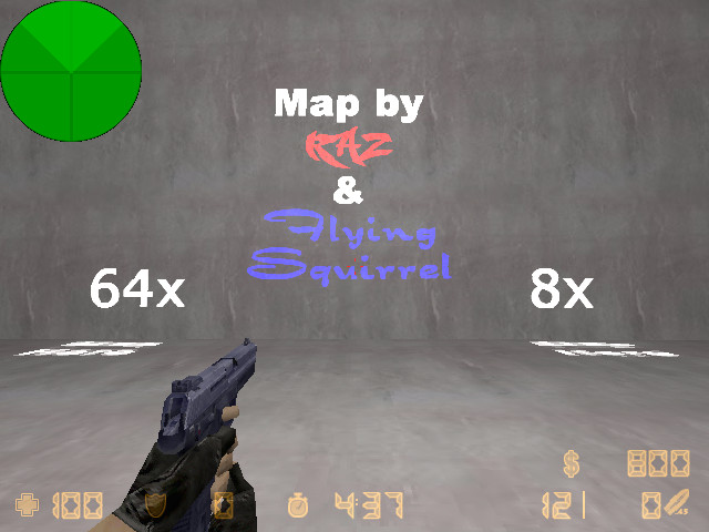 CS1.6 Aim Spidershot / Aim-Training for cs16 screenshot