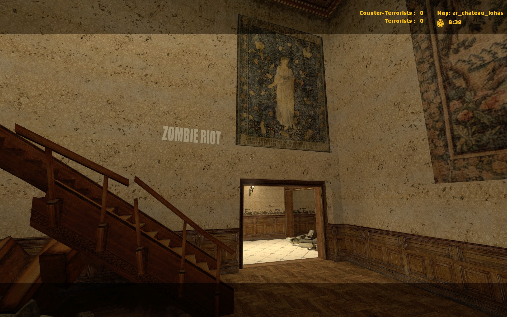 CS:S official maps for zombie riot for css screenshot