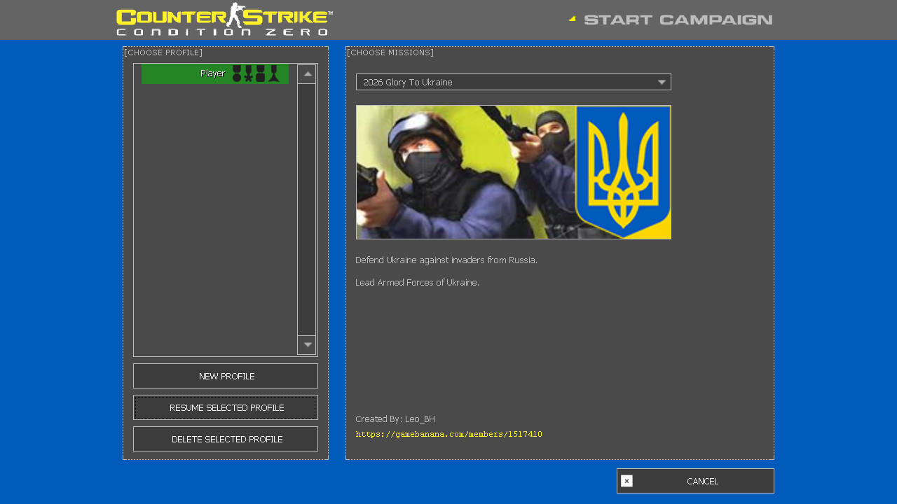 2026 Glory To Ukraine for cscz screenshot