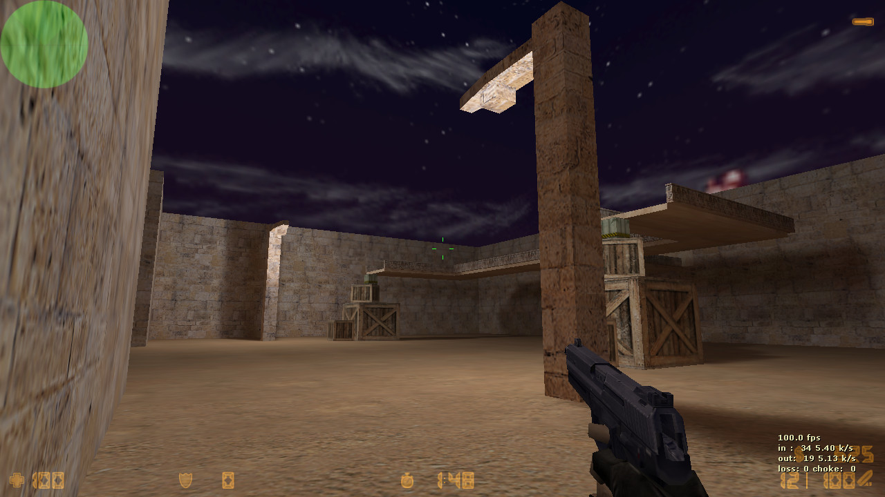 ze_dustrun (ZOMBIE ESCAPE) for cs16 screenshot
