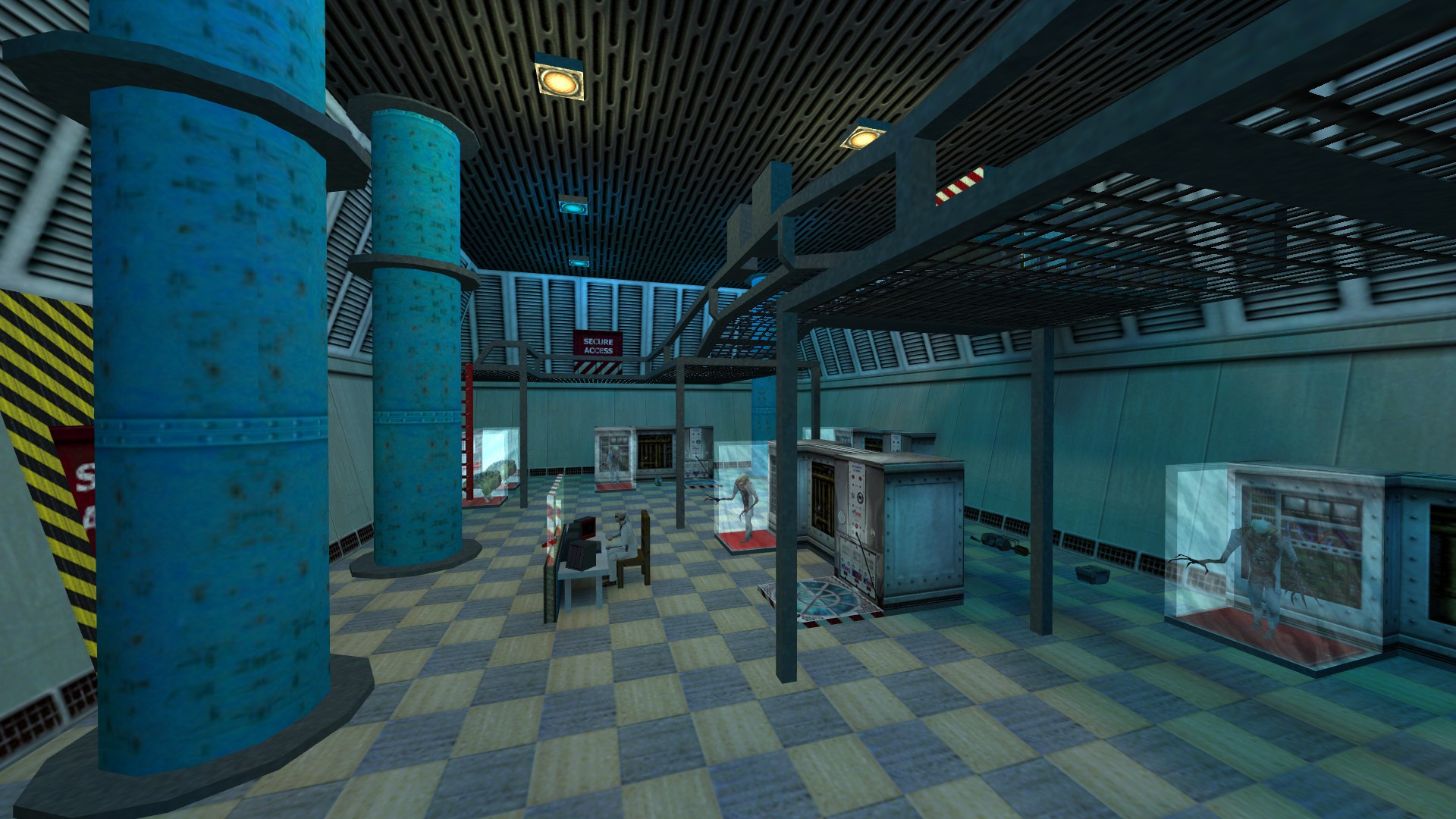 dutch_zombielab for hl screenshot