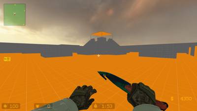 AIM map w/ a bombsite and buyzones. thumb 5