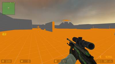 AIM map w/ a bombsite and buyzones. thumb 4