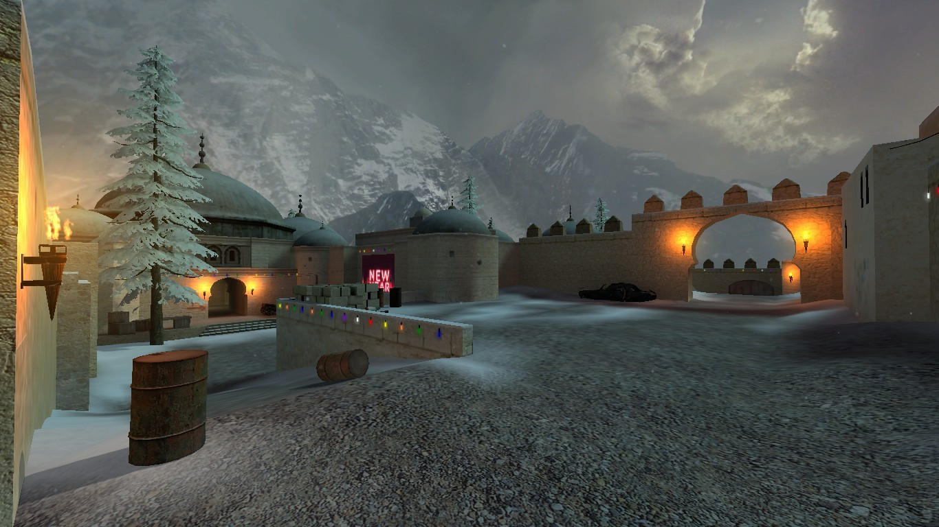 de_dust2_xmas_fix for css screenshot