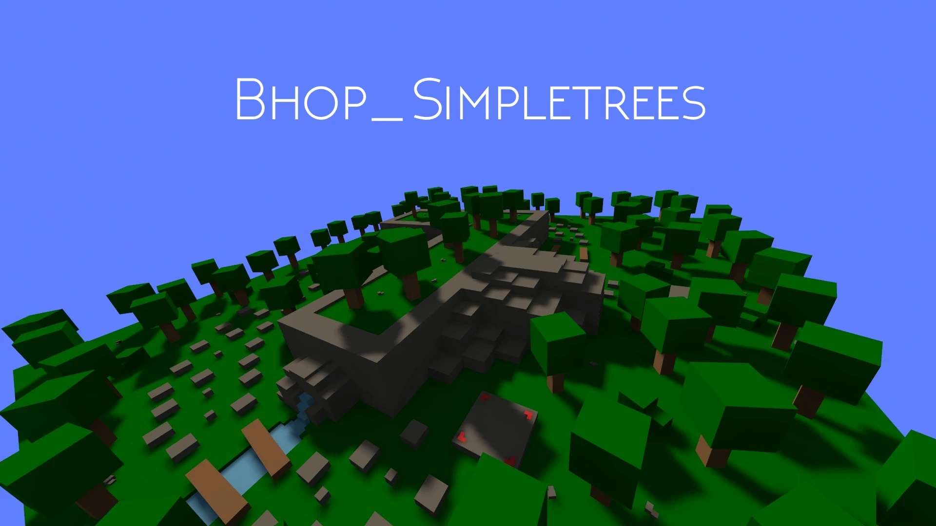 bhop_simpletrees for css screenshot