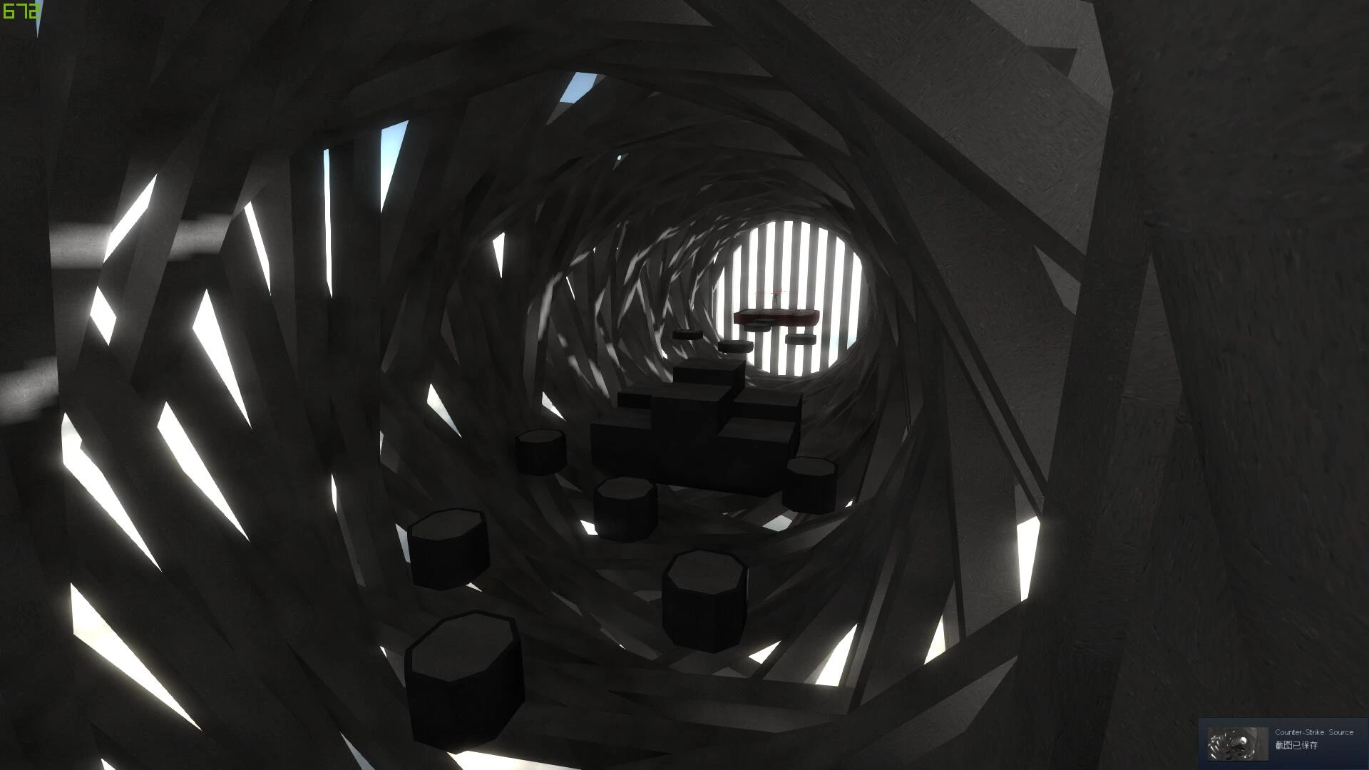 Bhop_lightningroad for css screenshot