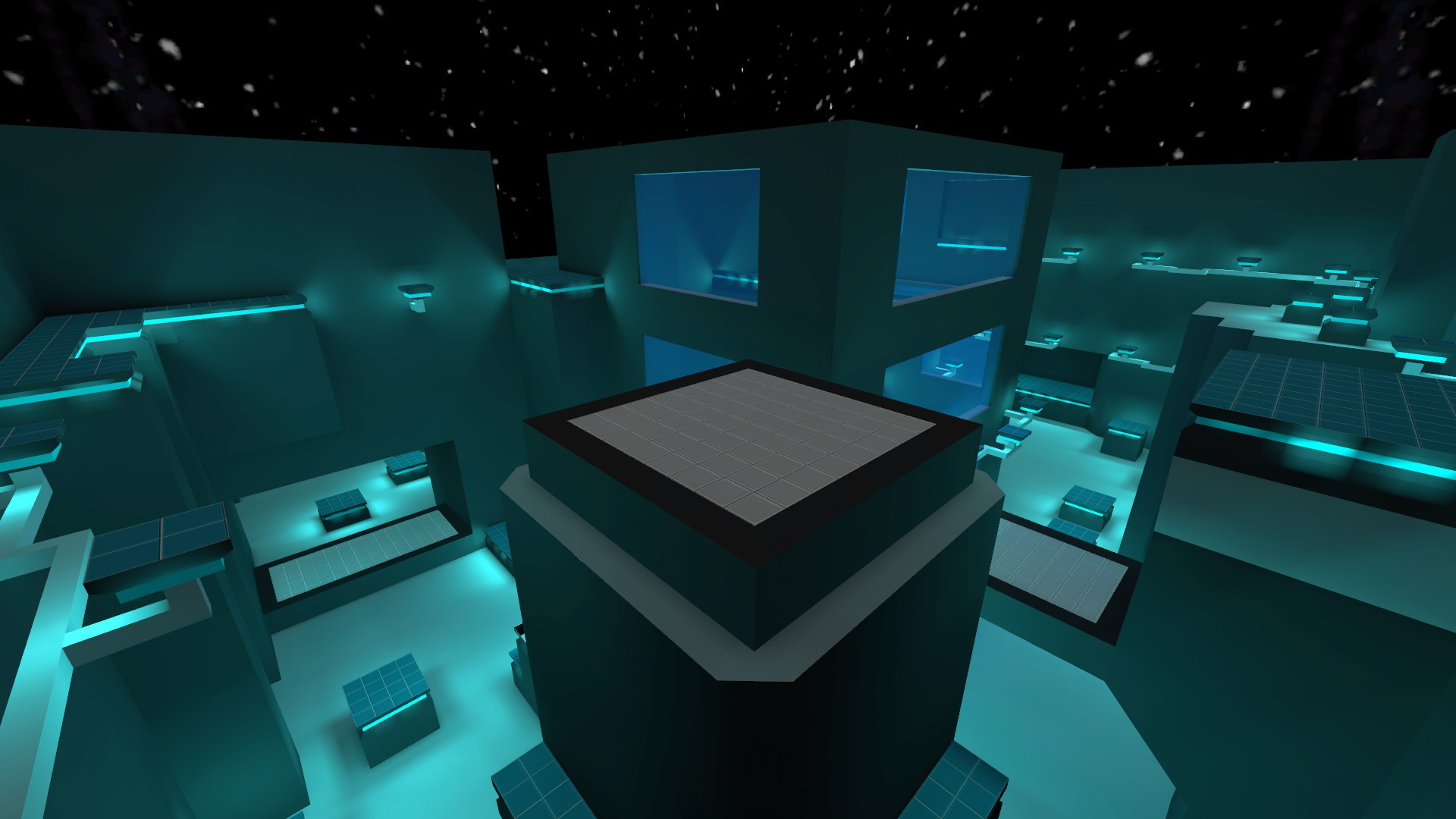 bhop_cyanglow for css screenshot