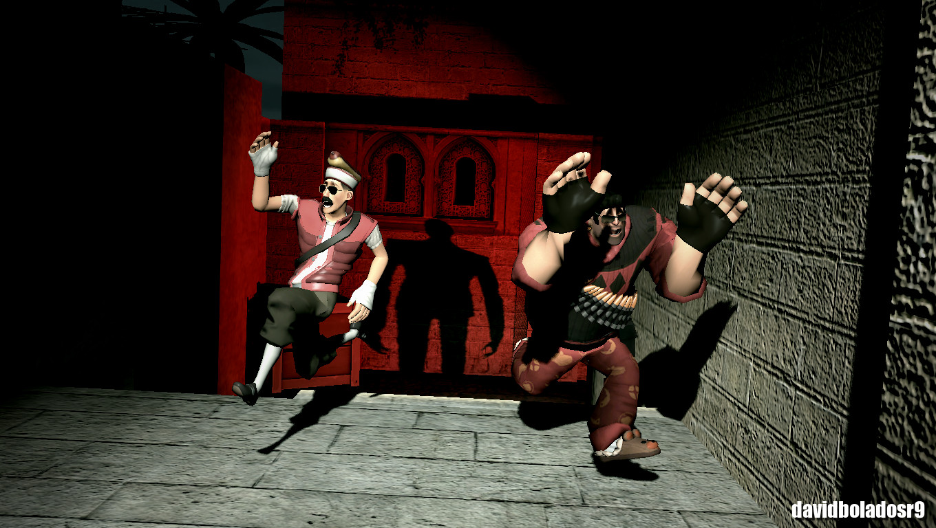 Slender Fortress 2 - Dust 2 for tf2 screenshot