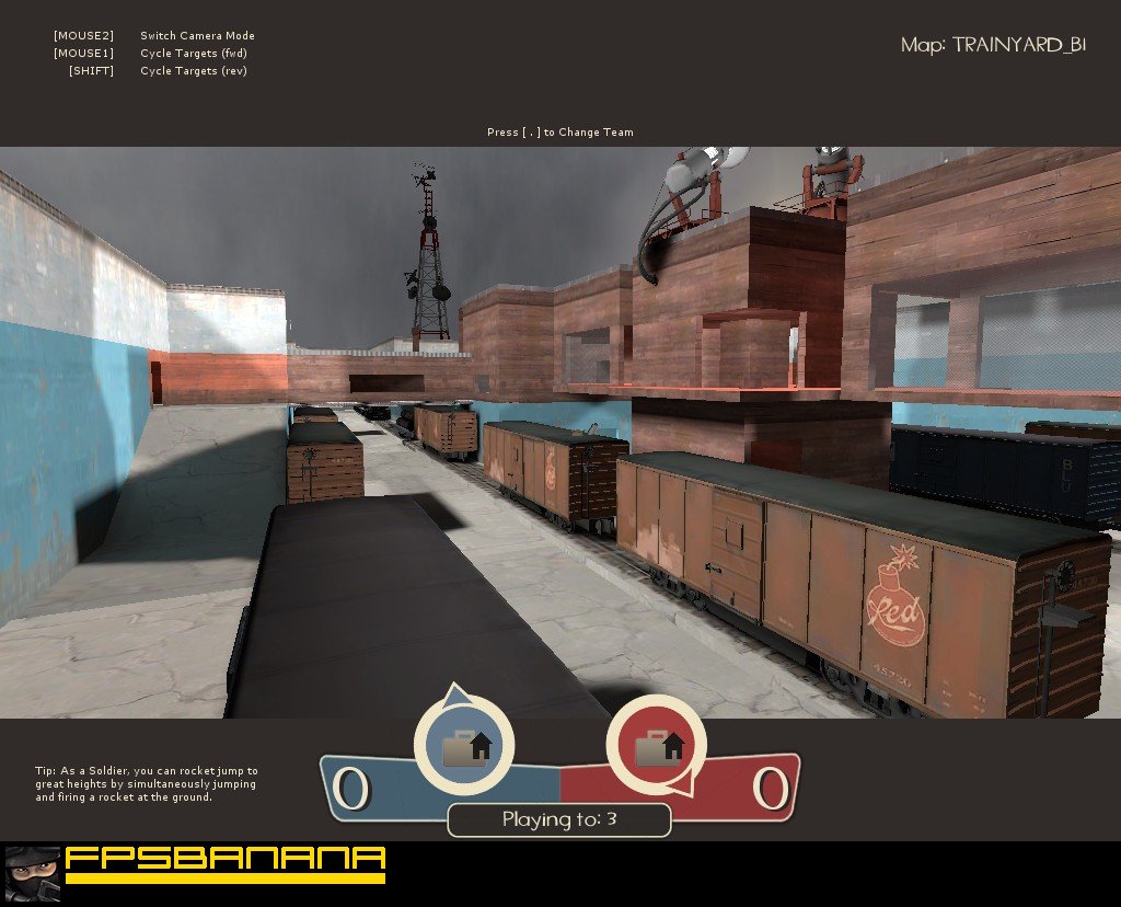 ctf_trainyard for tf2 screenshot