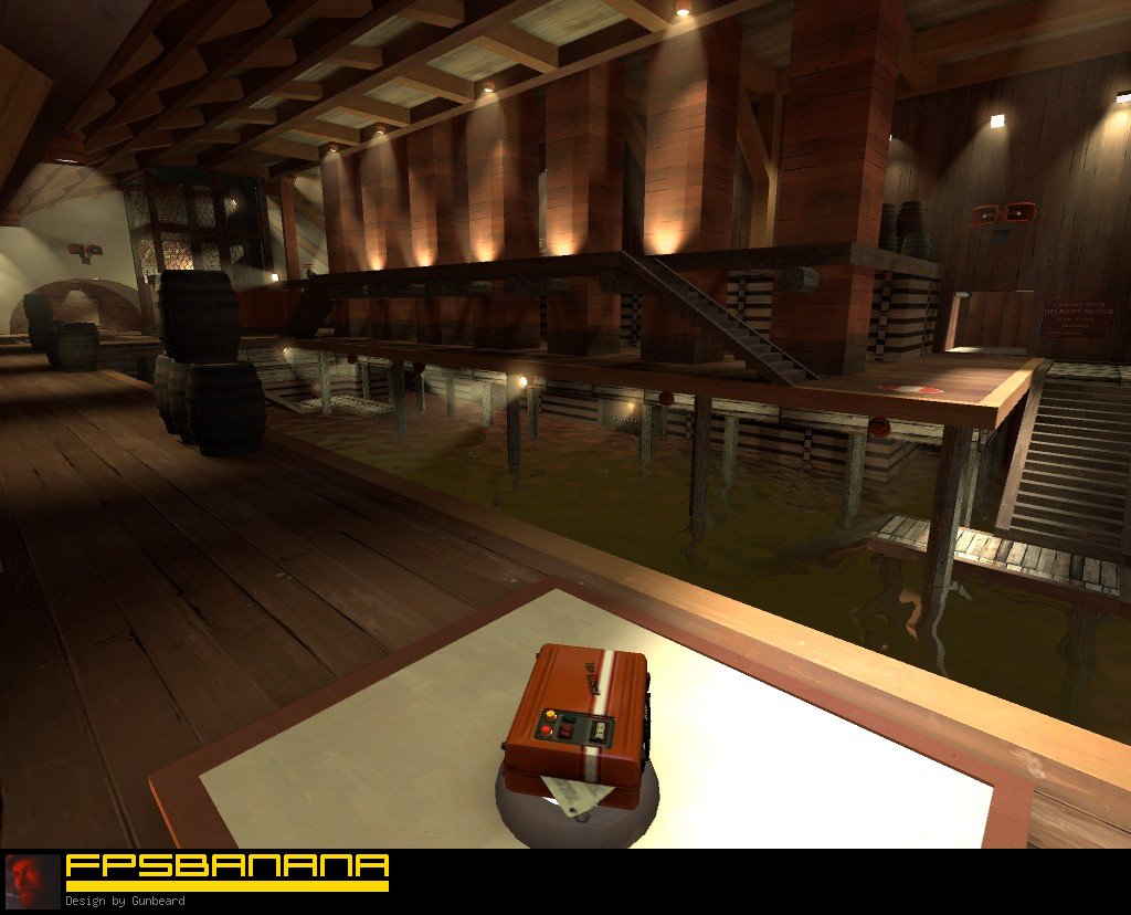 ctf_2docks for tf2 screenshot