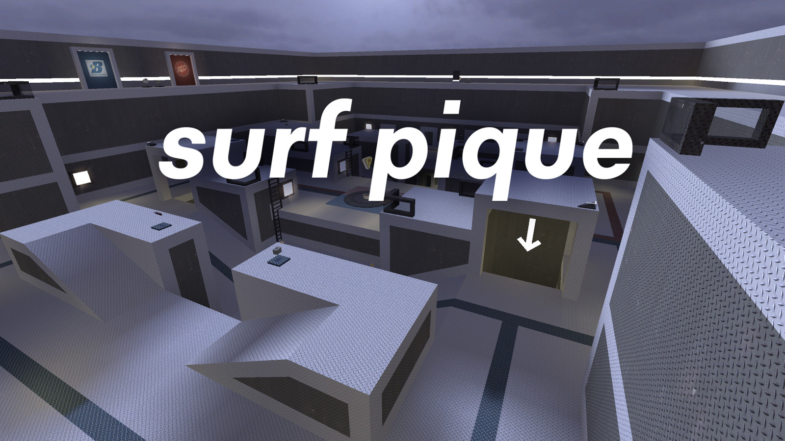 surf_pique for tf2 screenshot