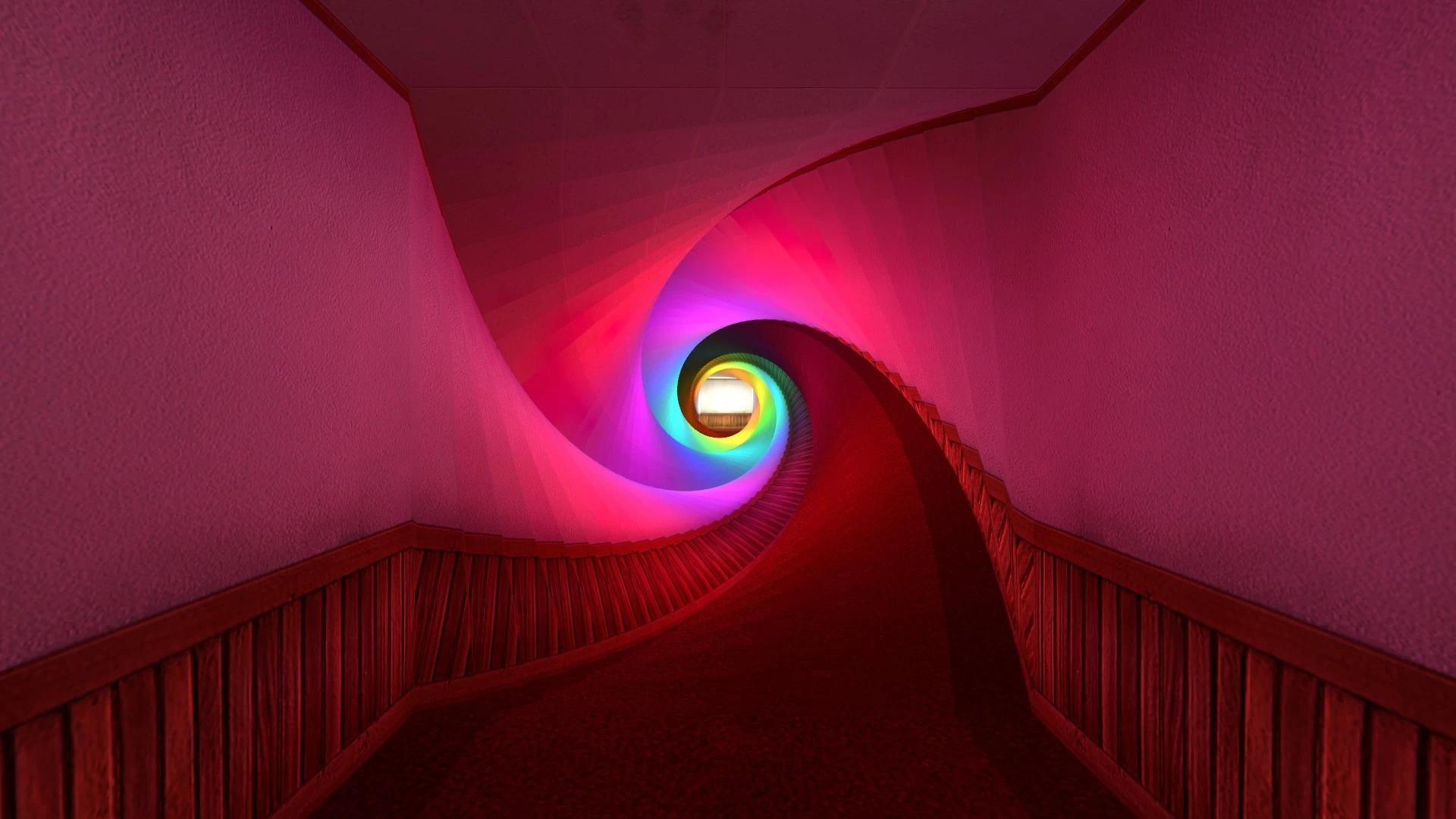 Twisting Corridor for css screenshot