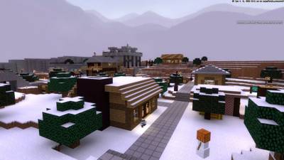 Trade Minecraft River (Winter) thumb 2