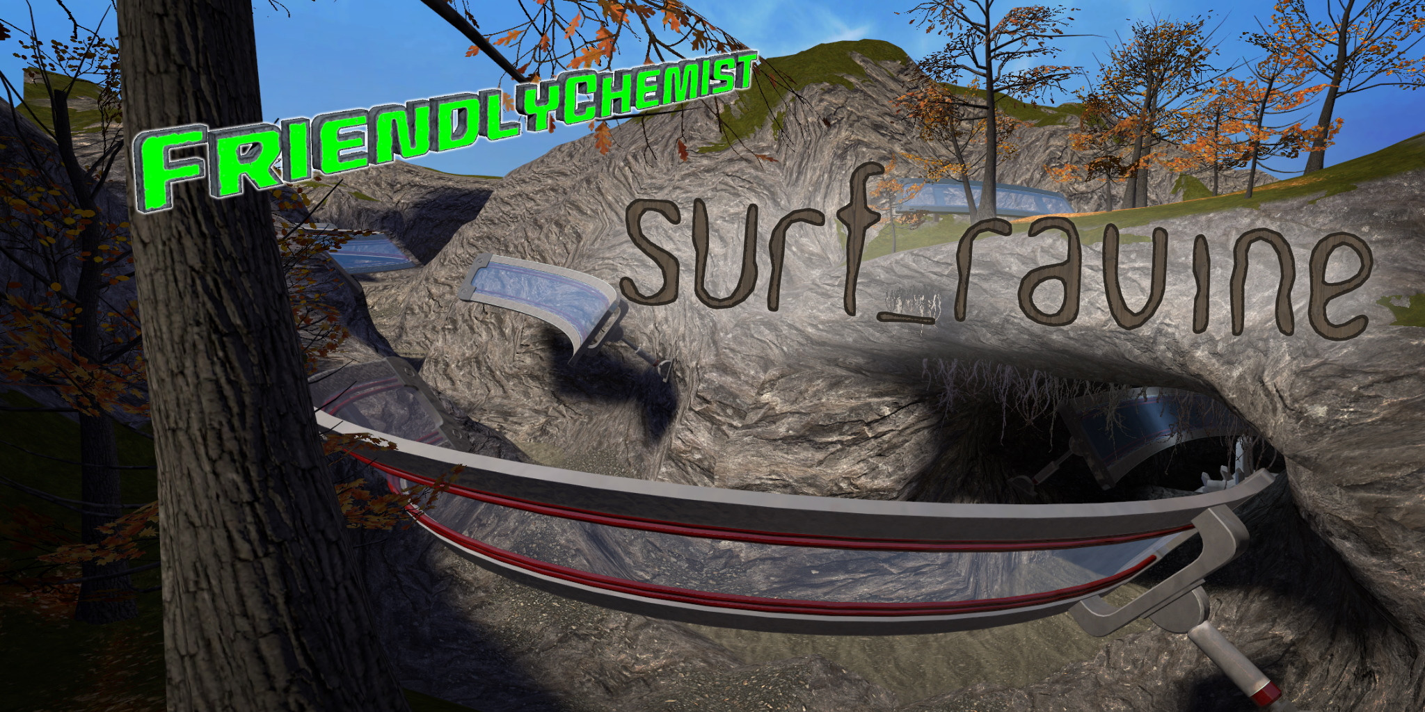 surf_ravine_go for tf2 screenshot