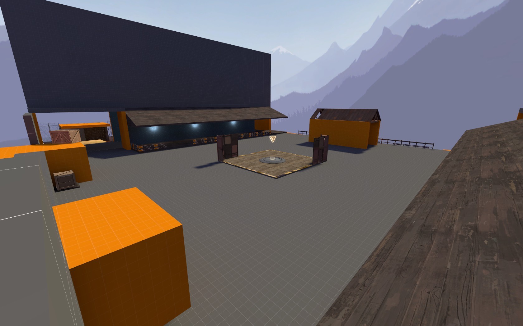 koth_highlandbase_alpha_1 for tf2 screenshot