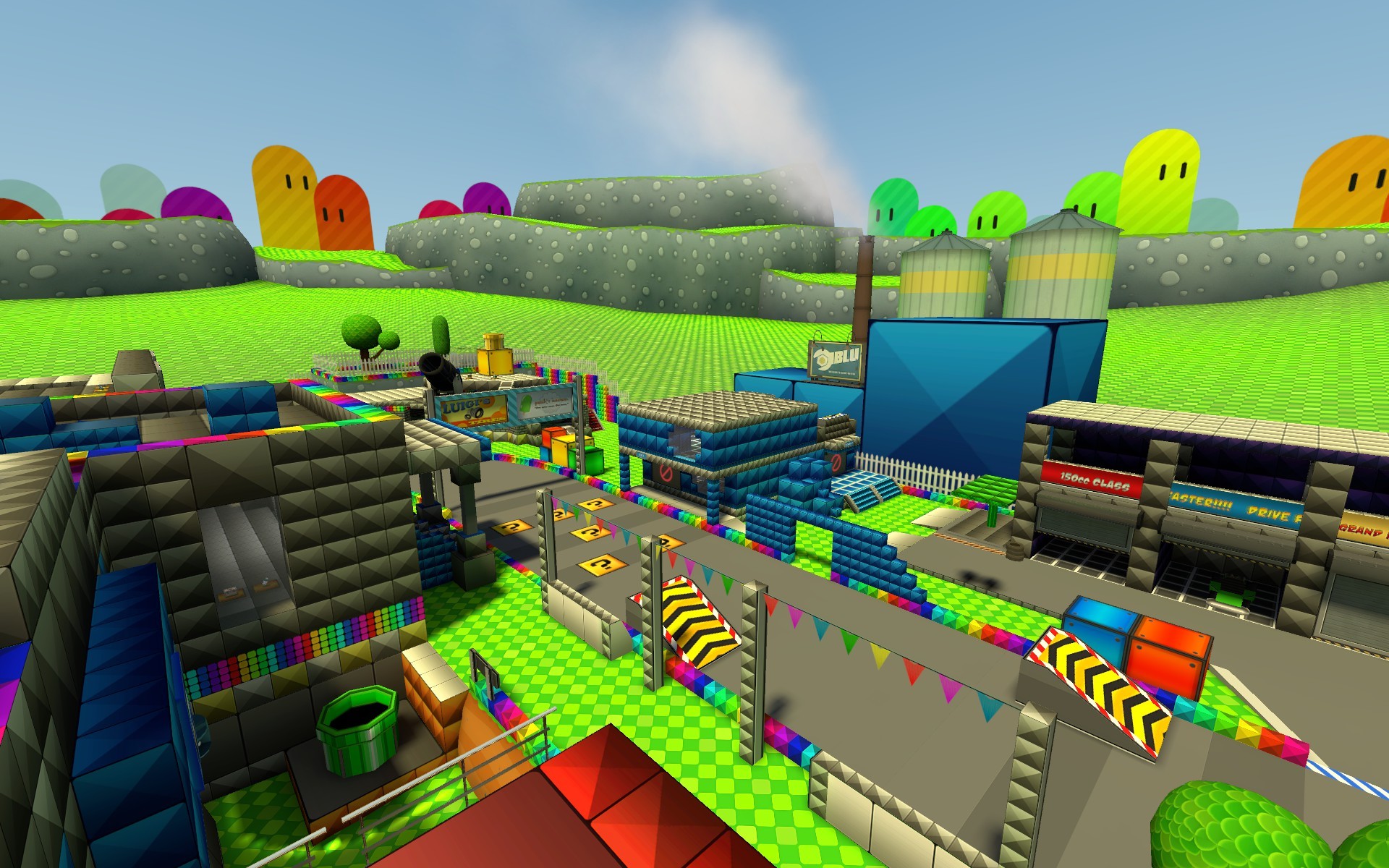 dm_mariokart3_v1 for tf2 screenshot