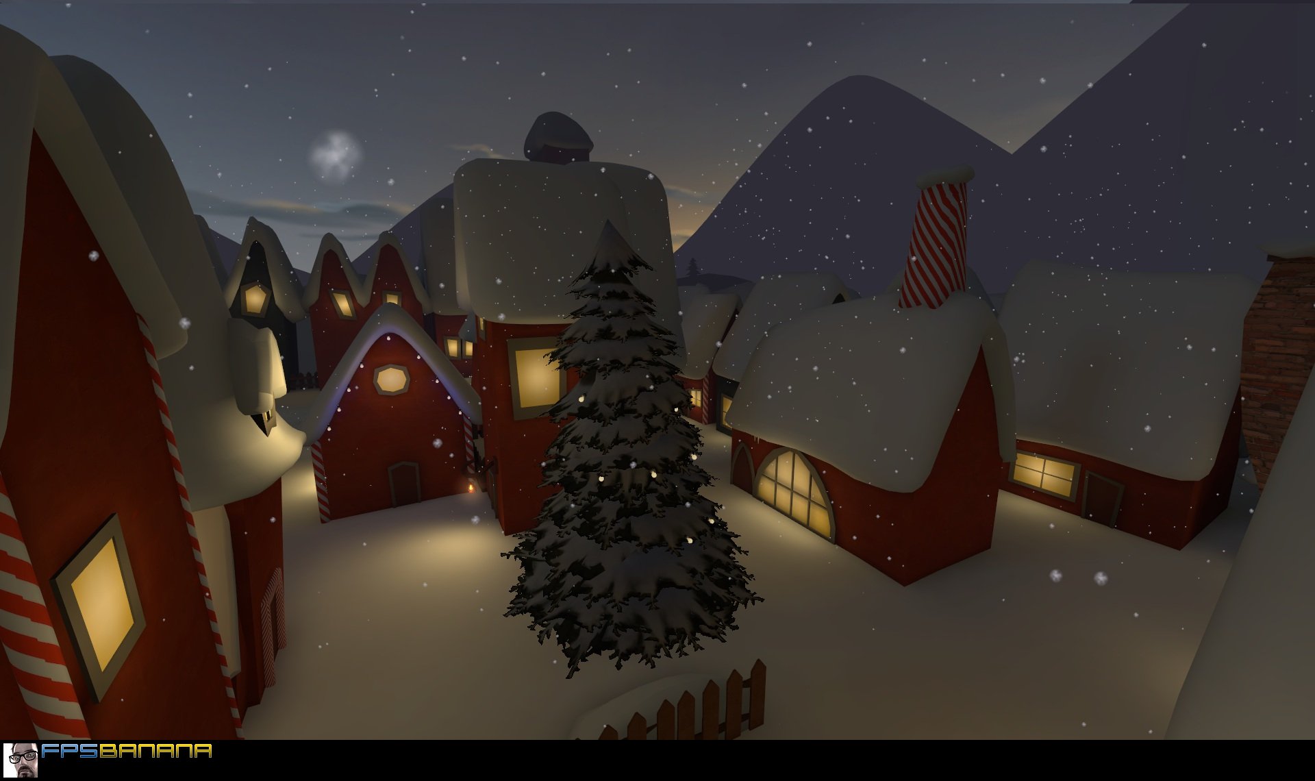 cp_christmas_town_beta for tf2 screenshot
