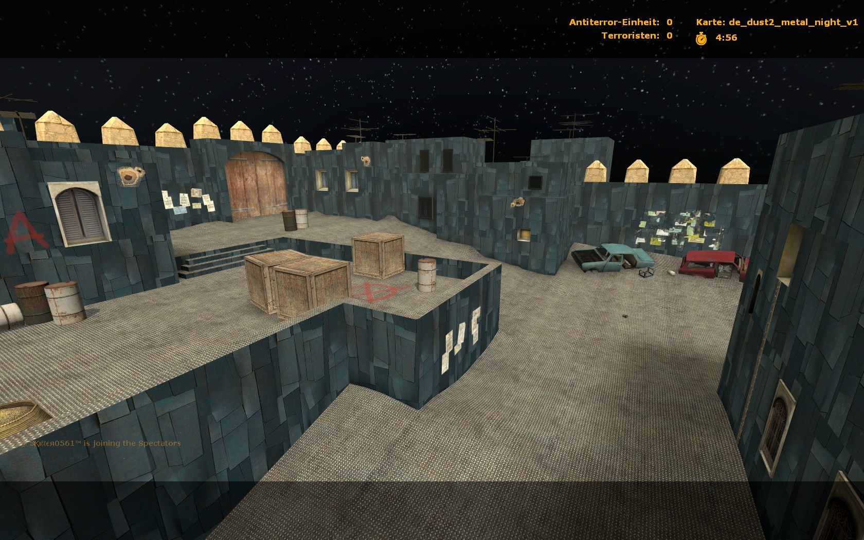 de_dust2_metal_night for css screenshot