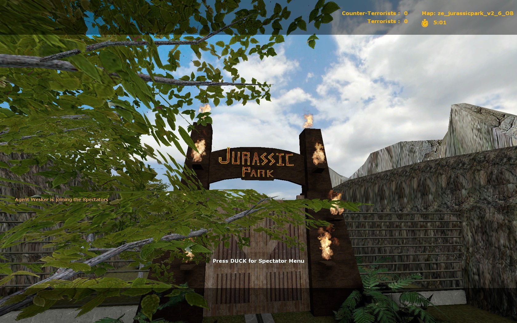 ze_jurassicpark_v2_7_OB for css screenshot