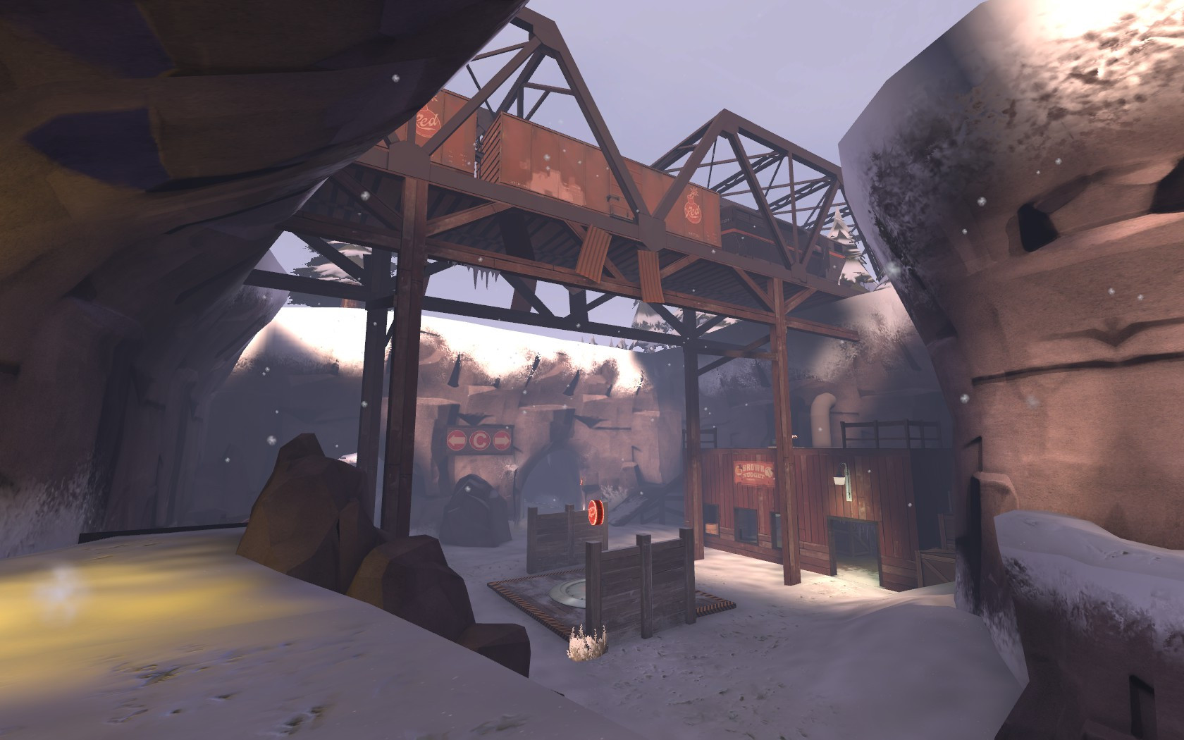 cp_snowcrystal for tf2 screenshot