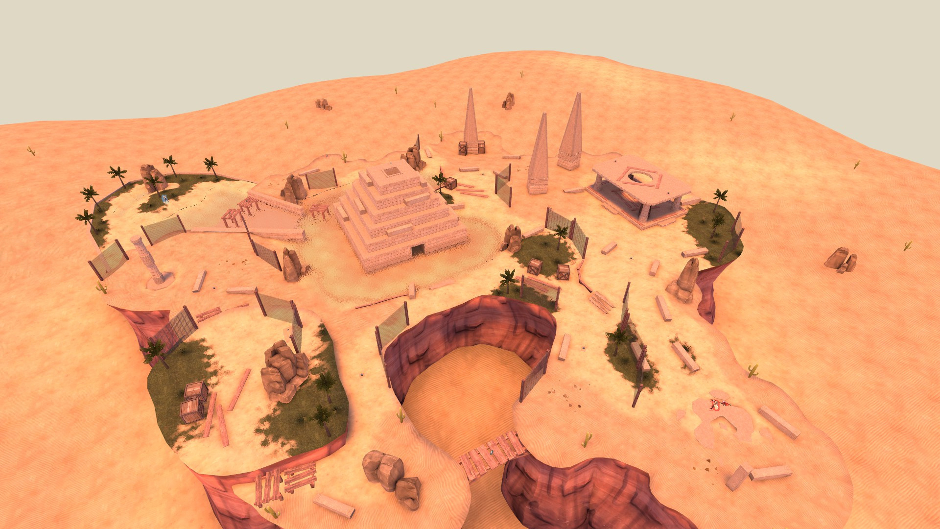 VSH Red Dry Desert for tf2 screenshot