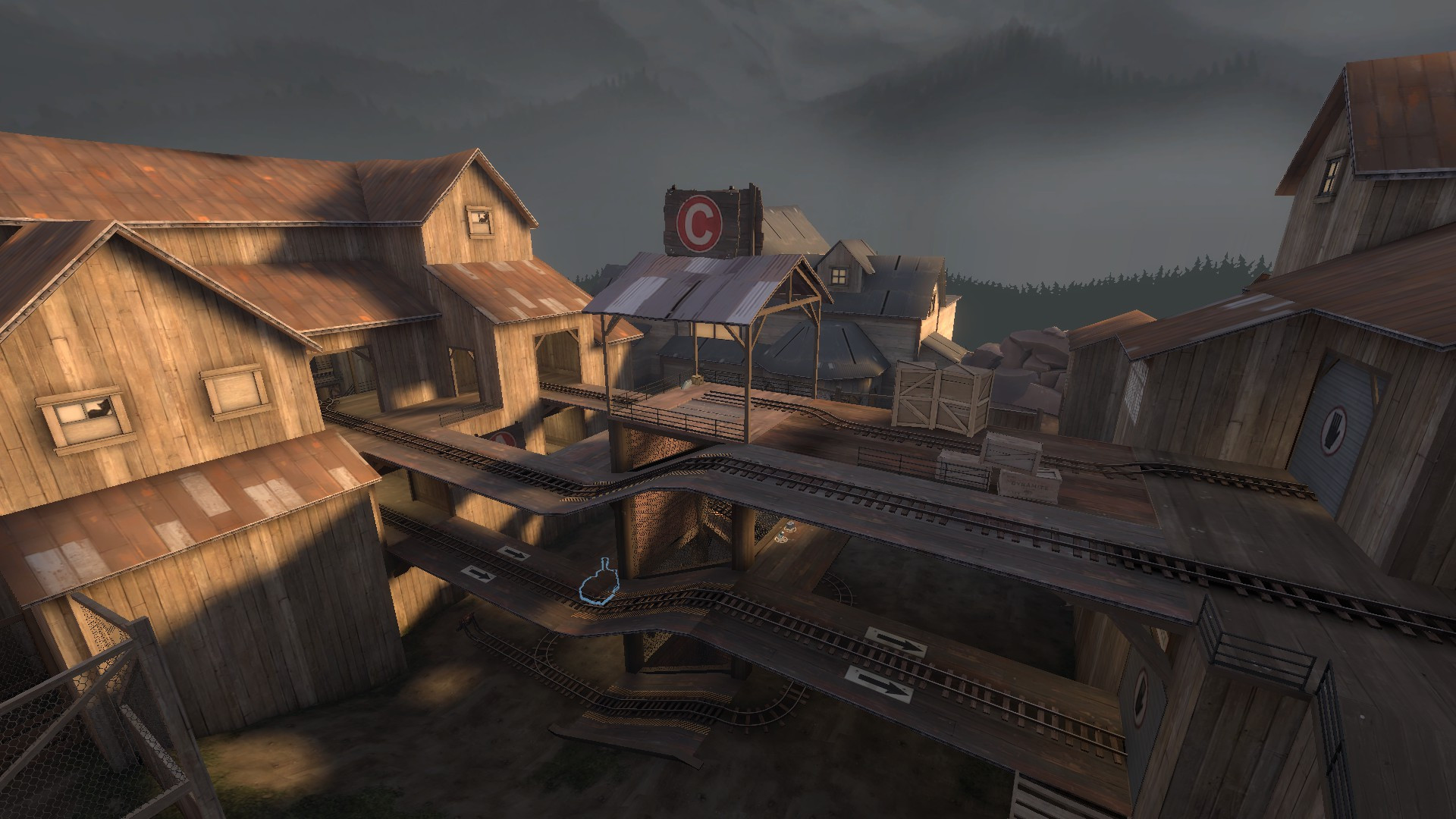 pl_thundertower_b1 for tf2 screenshot